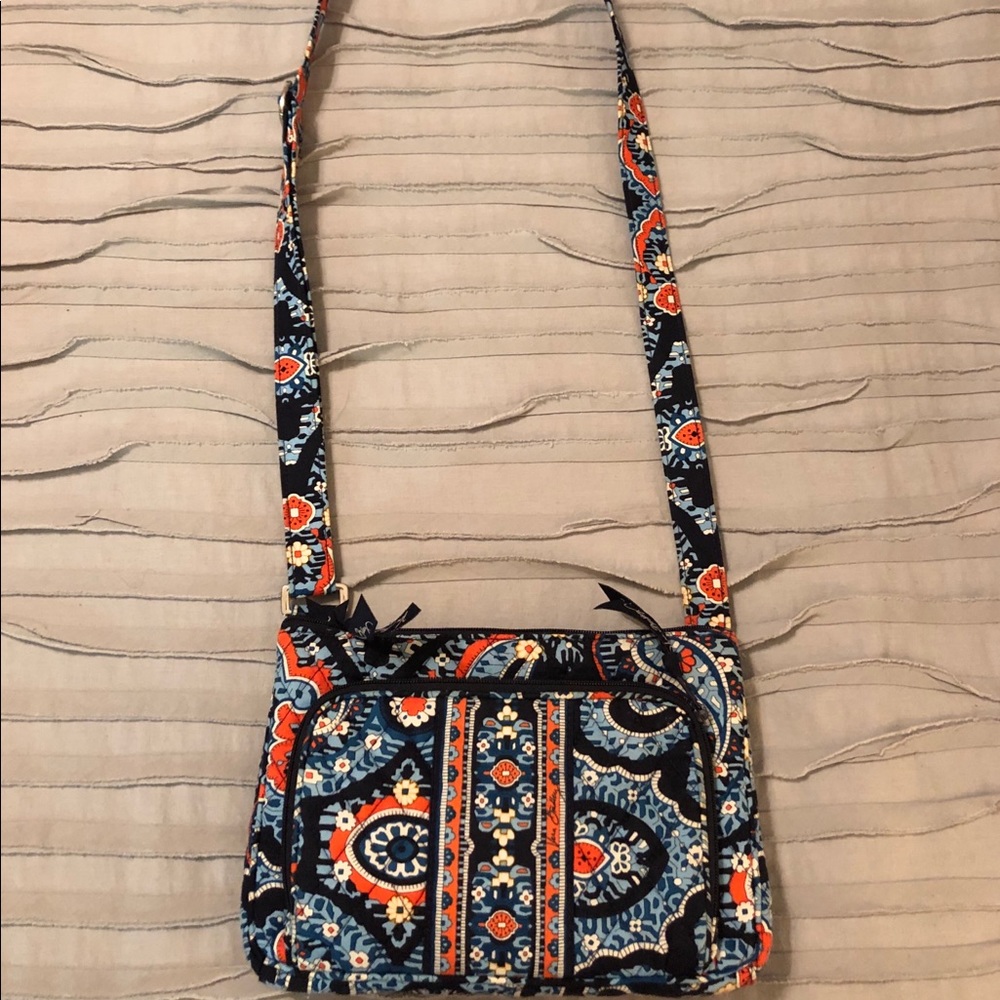 Vera Bradley Iconic RFID Little Hipster